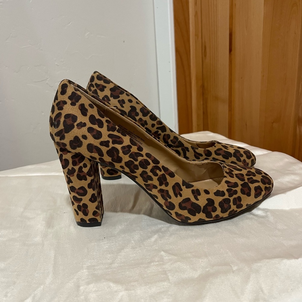 Merona Leopard Print Heels